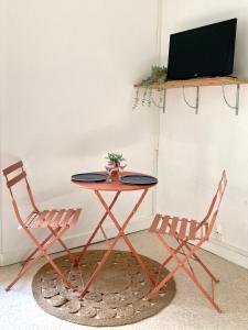 Studio cosy Parking,Clim,Terrasse,Wifi au POINT ZERO