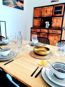 Maisons de vacances Loft 5 Montelimar : photos des chambres