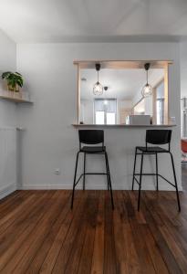 Appartements Le Duplex - Grand appartement centre ville : photos des chambres