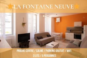 LA FONTAINE NEUVE-AVALLON-5 PERSONNES-1 CHAMBRE-3 LITS-parking-wifi