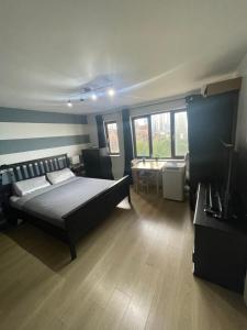 Modern duplex with great views of the river Thames