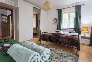 Apartament Wodna Ostoja z kominkiem