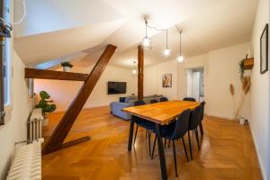 Old town apt in the heart of Thun with garden