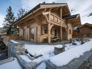 Chalet chaleureux à La Tania - 10 pers, parking, skis aux pieds - FR-1-575-31