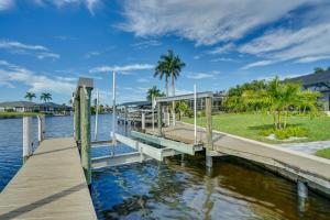 Private Pool Modern Canalfront Home in Cape Coral