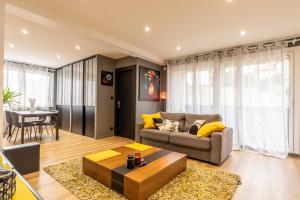 Appartements F3 charmant neuf et equipe avec balcon Wailly : photos des chambres