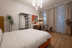 Stylish central 1-bedroom apartment with a terrace
