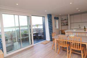 Stylish estuary view apartment