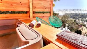 Villas Detente Cote d'azur, piscine et spa privatifs : photos des chambres