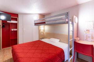 Hotels Premiere Classe Deauville Touques : Chambre Triple (1 lit double + 1 lit superposé)