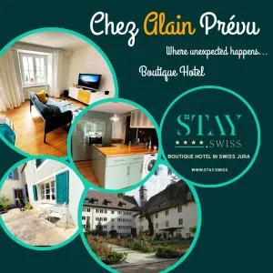 Chez Alain Prévu - Boutique Hotel by Stay Swiss - 库尔热奈