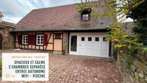 Maisons de vacances Gite familiale avec piscine Hunawihr - Ribeauville : photos des chambres