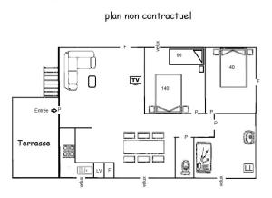 Maisons de vacances Chez rechou 1 : photos des chambres