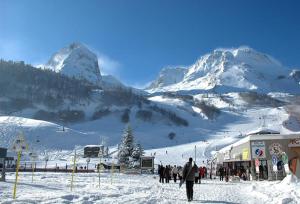 Maisons de vacances Chalet 1 lalanne : photos des chambres
