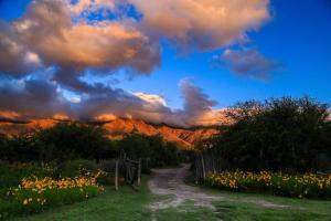 Cabaña romántica en la sierra