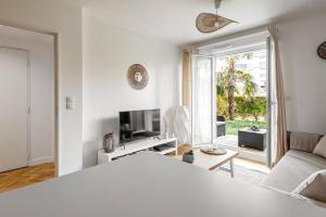 Appartements Hermitage Parc 1 Bedroomed groundfloor with garden : photos des chambres