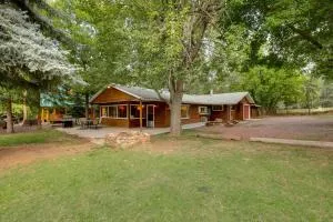 Rustic Pine Retreat with Fenced 1-Acre Yard - Pine