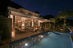 Villa Nagabaaja swimming pool, and private parking - Gustavia