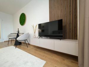 Prijemny byt SoHo s privát parking free, 5 min do centra