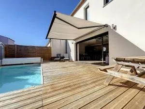 3102-Villa 6 couchages avec piscine - 埃尔讷