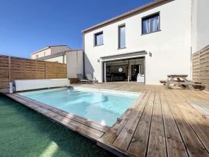 Maisons de vacances 3102-Villa 6 couchages avec piscine : photos des chambres