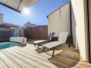 Maisons de vacances 3102-Villa 6 couchages avec piscine : photos des chambres