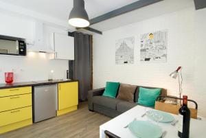 Appartements Transparent Marais : photos des chambres