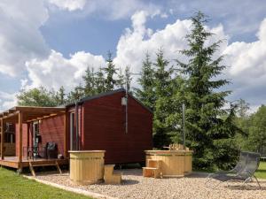 Holiday Home Pod Liščím Kopcem 2-2 hot tube by Interhome