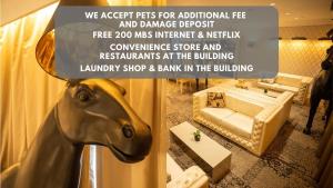 Studio with Netflix, 55in TV, 200Mbs net, in heart of Makati