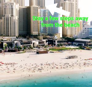 Full Sea View from a Big Terrace I 2 Bedrooms I JBR