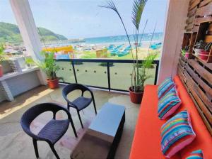 Vistamar 100m2 departamento - 4hvězdičkové hotely ve městě Puerto López