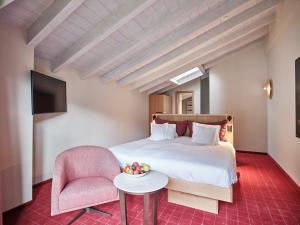 Duplex Suite room in Hotel National Zermatt