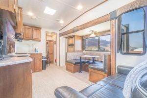 Fully Setup RV for Glamping #27 at Blue Spruce RV Park & Cabins