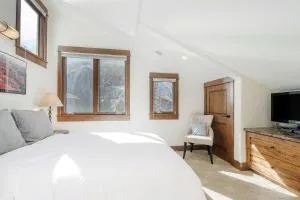 Walk to Festivals! Windows, Fireplace, Hot Tub condo - Telluride Heliport