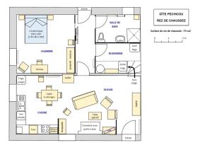 Maisons de vacances Pechicou : photos des chambres