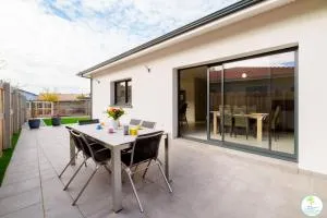 Biscarrosse Bourg Villa avec jardin classé 2 étoiles pour 6 personnes - Biscarrosse