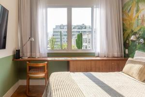 CurtaIpanema: Studio moderno, completo, 4min praia