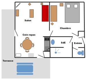 Maisons de vacances Les bruyeres : photos des chambres