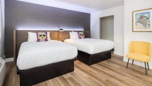 Deluxe Double Room with Two Double Beds - Non-Smoking room in The Catrina Hotel