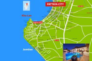 Villa Bos 5 minutes to the Beach in Jomtien