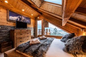 Chalets CHALET LUXE DE LA CROIX DU FRENE : photos des chambres