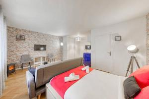 Appartements Magnifique studio la villette avec parking : Appartement 1 Chambre