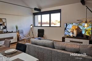Appartements Spacious Cocoon with AC and PARKING At the Heart of Feytiat Limoges : photos des chambres