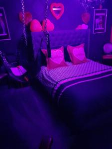 Appartements LOVE ROOM Le rouge et noir : photos des chambres