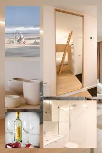 Studio zwembad met frontaal zeezicht