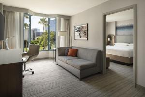 One-Bedroom King Suite with Sofa Bed room in Costa Mesa Marriott
