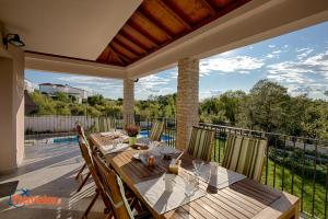 Villa Ante - new villa with pool, big garden with great sea view - by Traveler tourist agency Krk ID 
