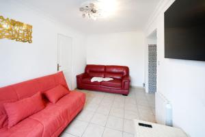 Maisons de vacances Maison 3 chambres jardin 2km plage : photos des chambres