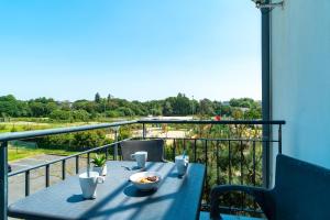 Appartements Les Thermes 421- Appt pour 4 avec piscine partagee : photos des chambres