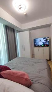 Beach view balcony in Azure Urban Resort Residences